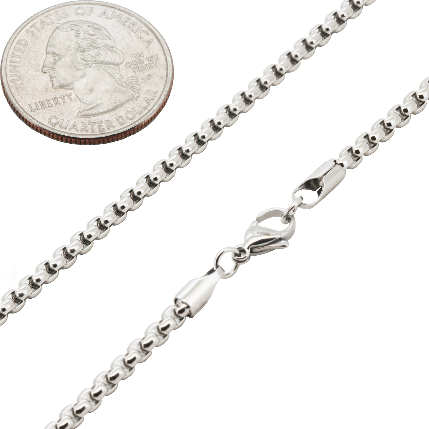 3mm Box Chain 30"