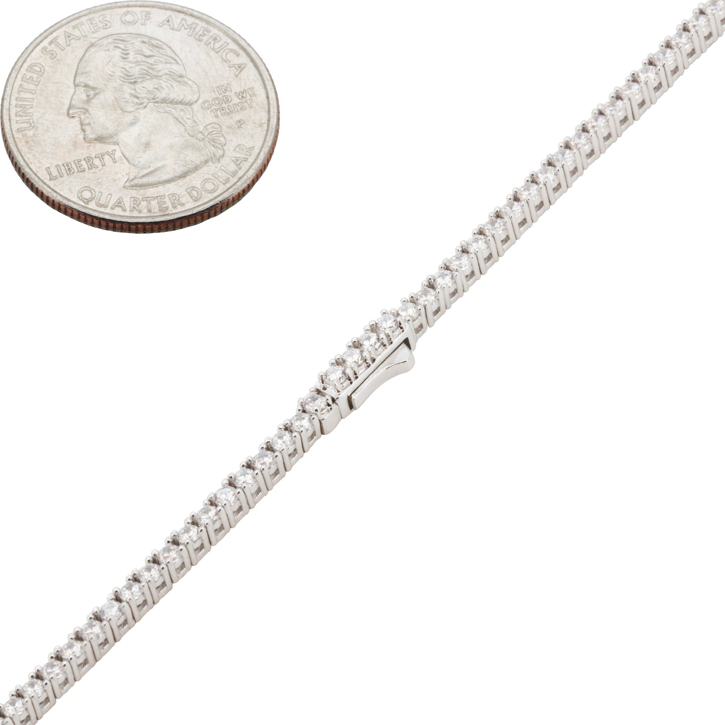 2mm Tennis Bracelet 7"