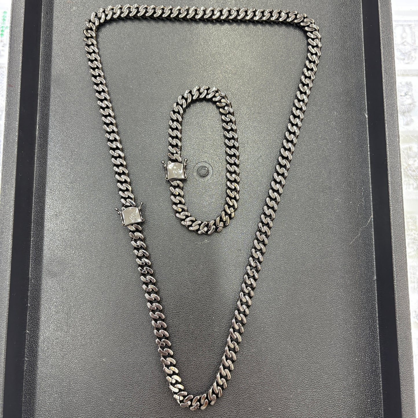 8mm Cuban Link Chain 8"
