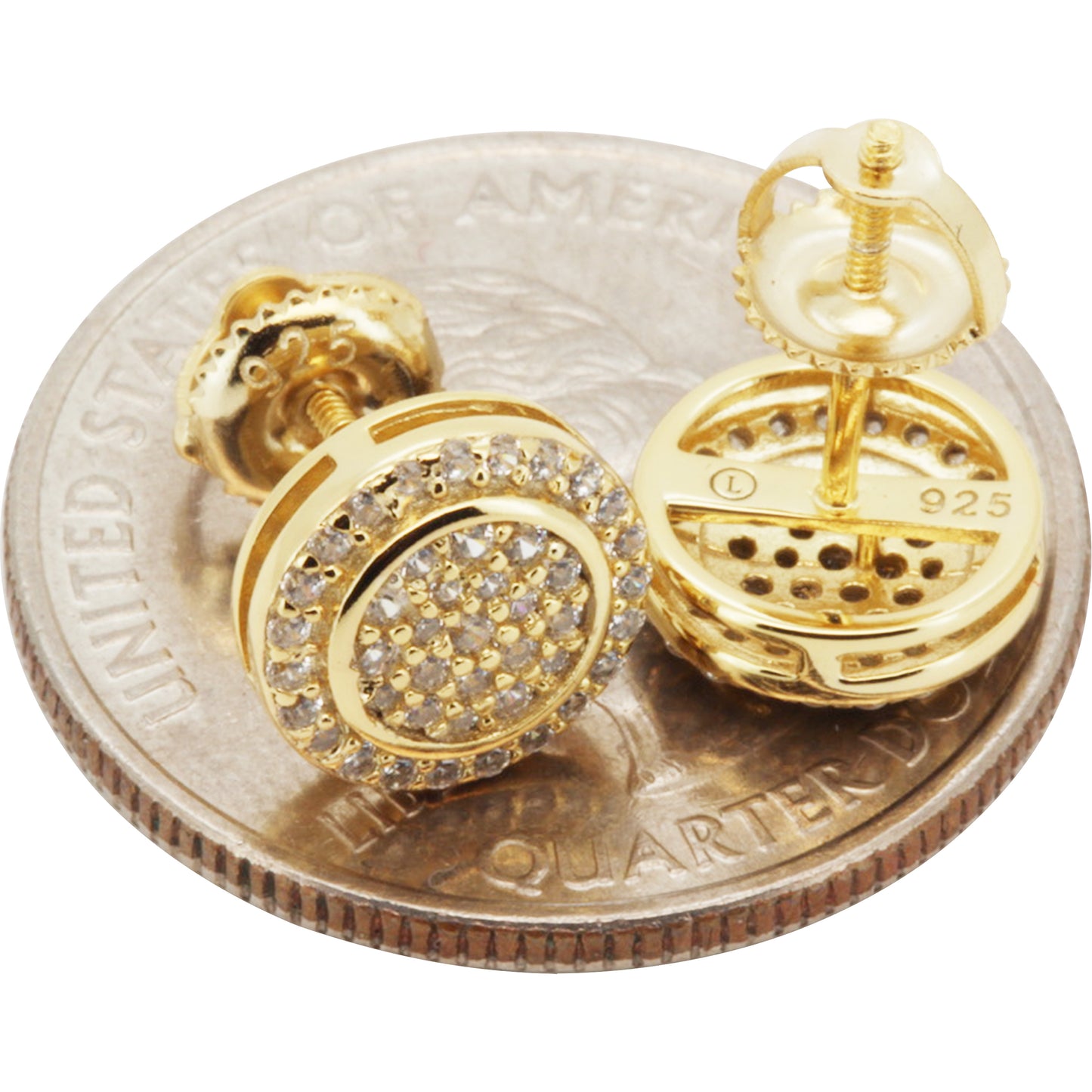 7.5mm Circle Studs