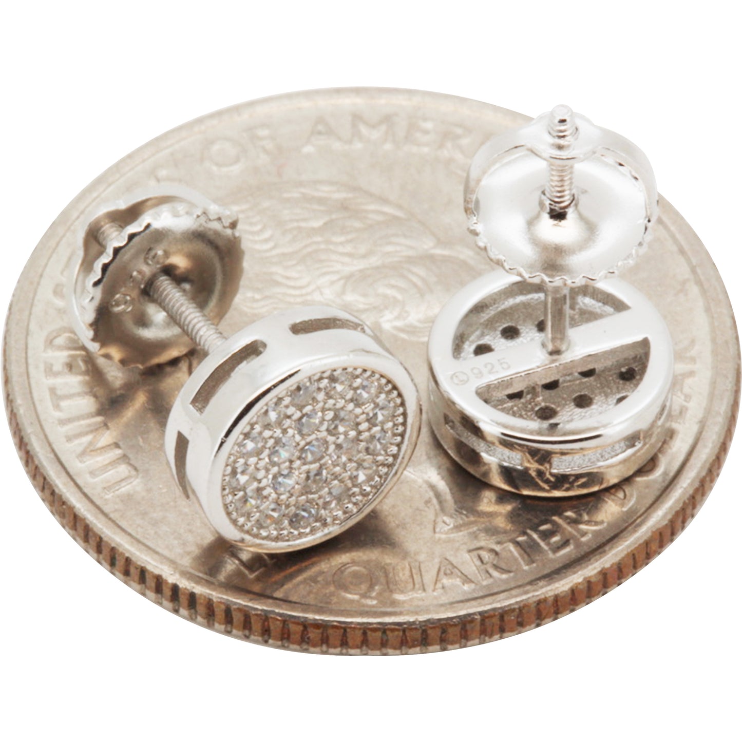 8mm Circle Studs