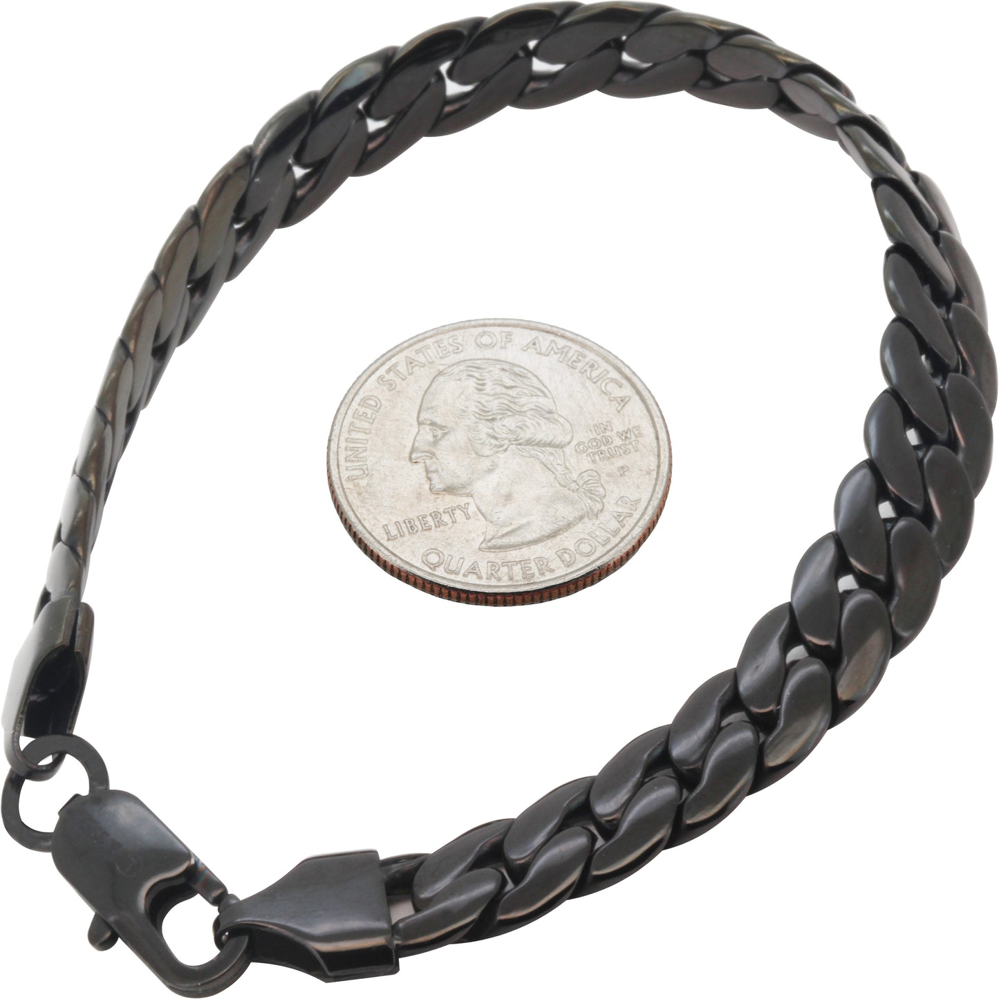 8mm Miami Cuban Link Bracelet 7.5"