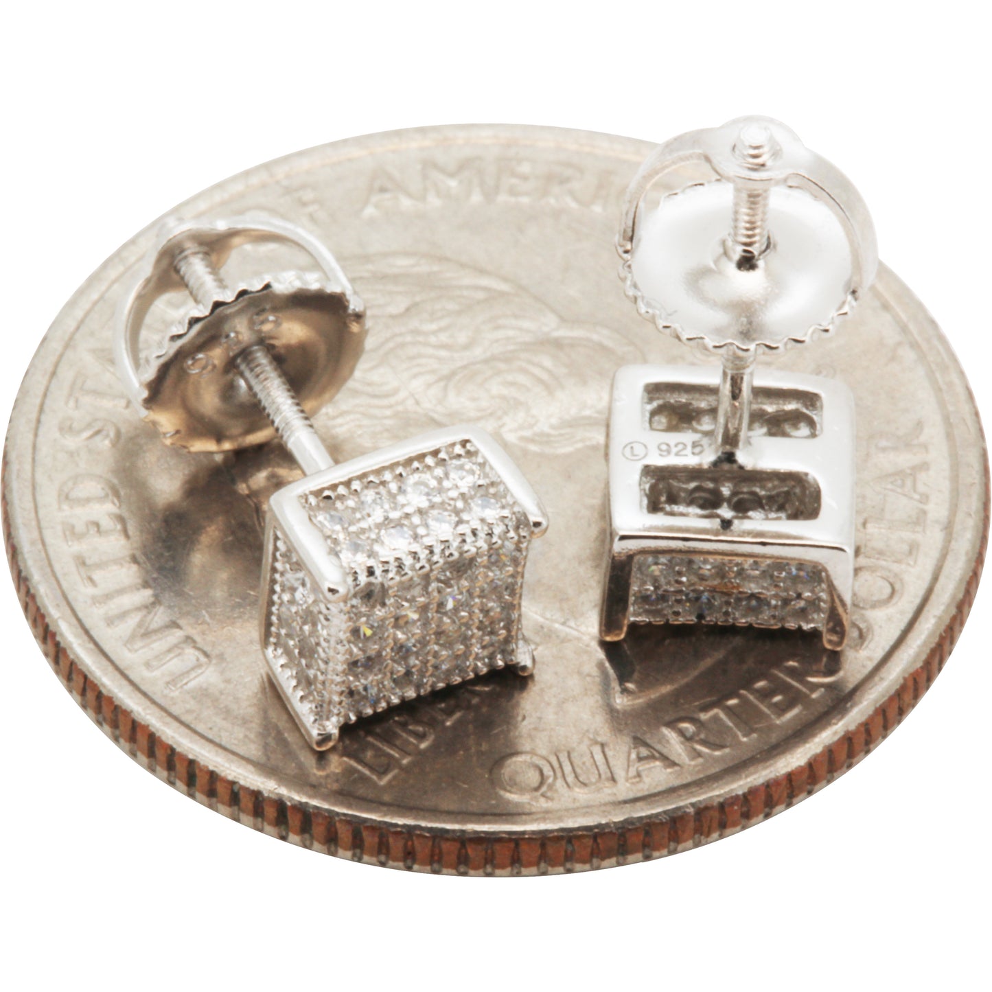 6mm Square Studs