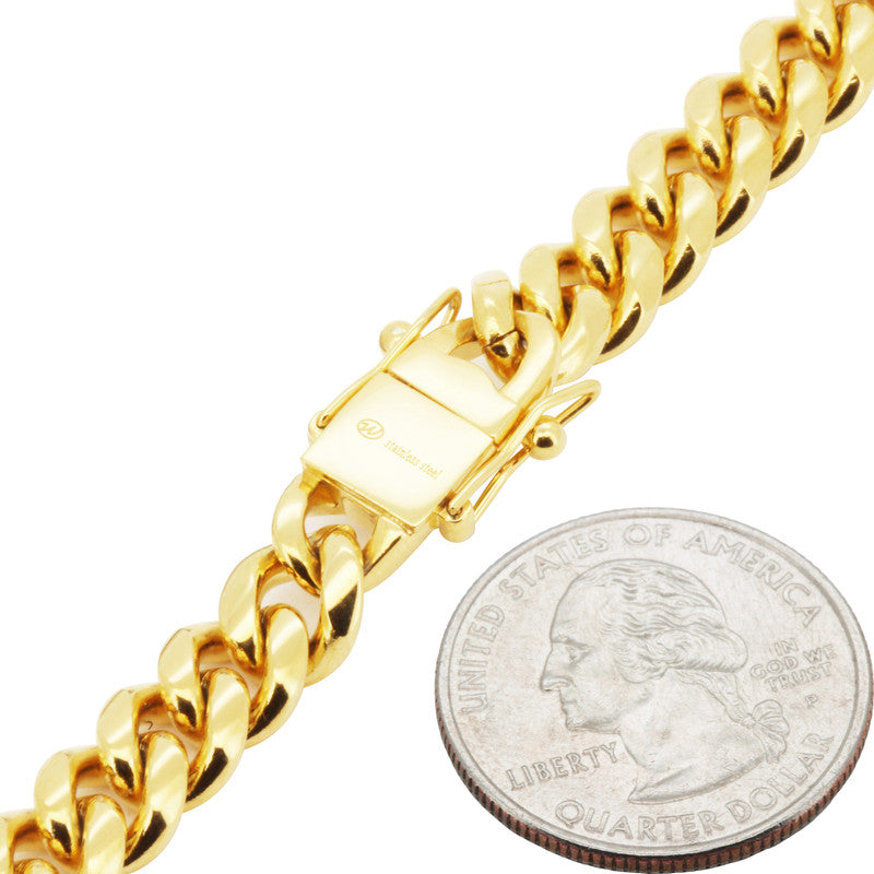 8mm Miami Cuban Link Bracelet 6"