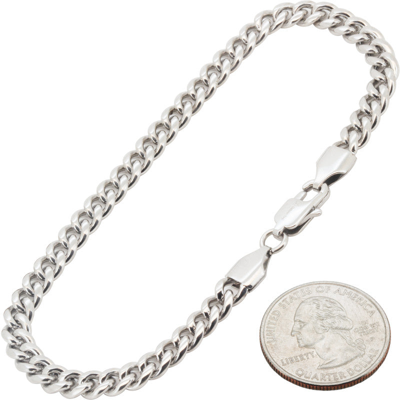 5mm Miami Cuban Link Bracelet 7.5"