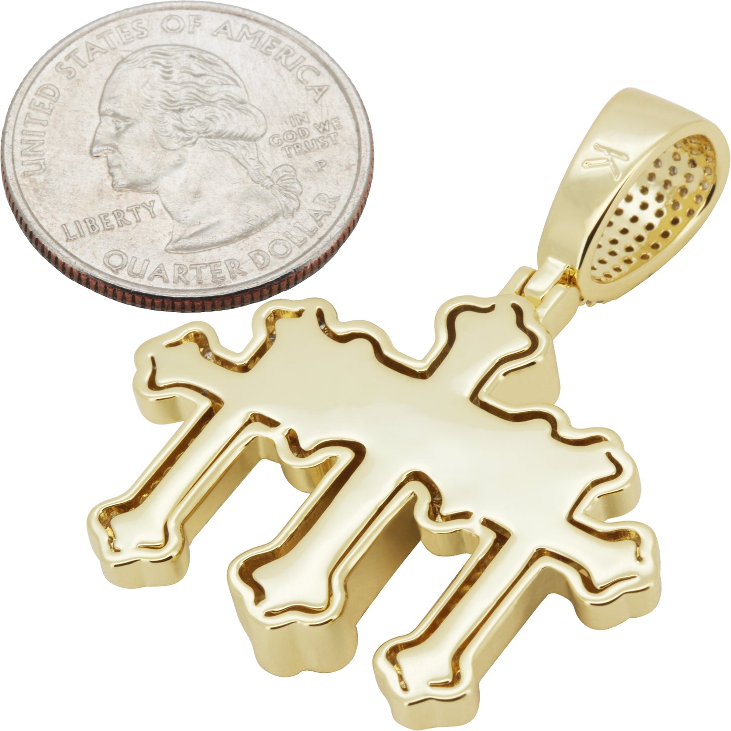 Triple Cross Pendant