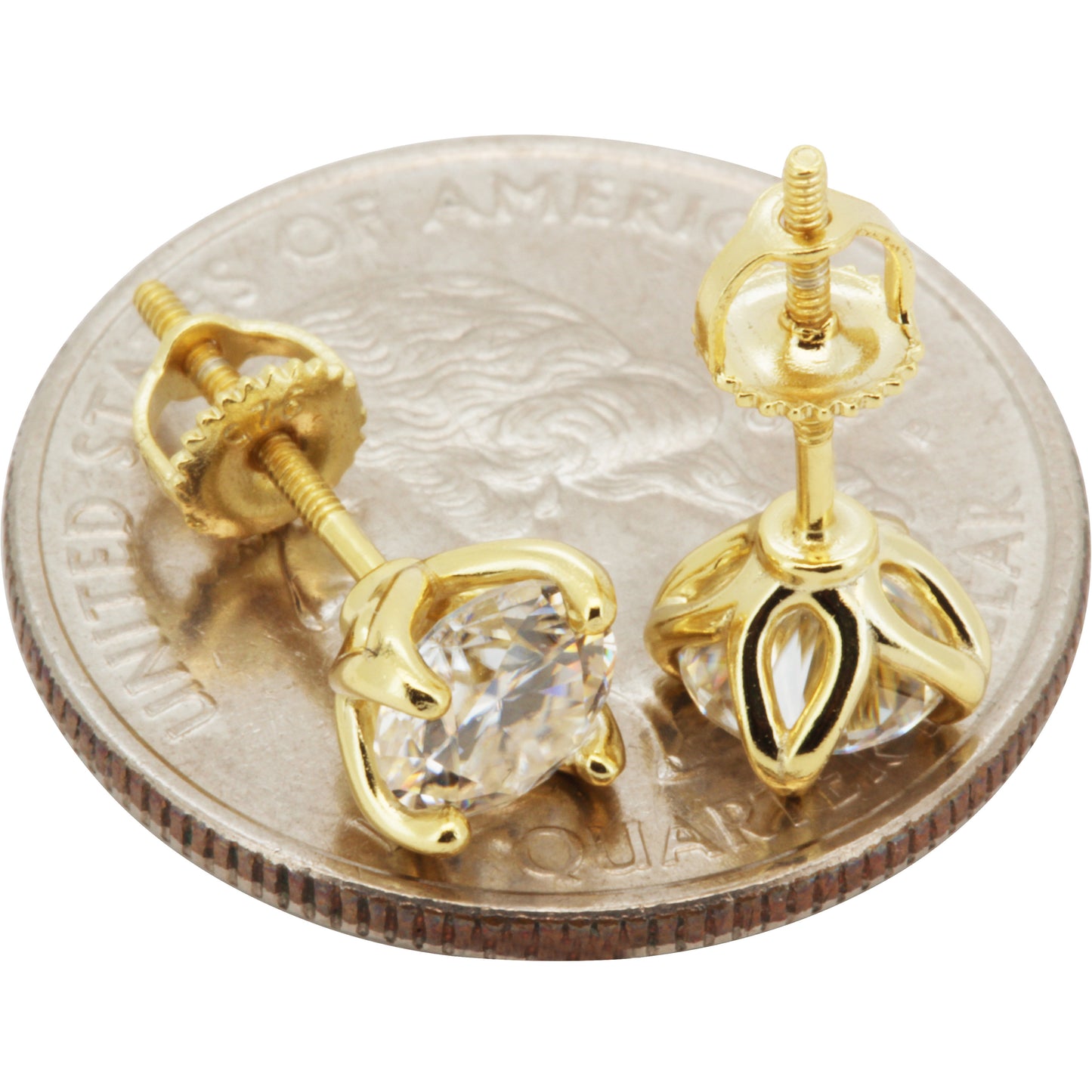 6mm Solitaire Studs