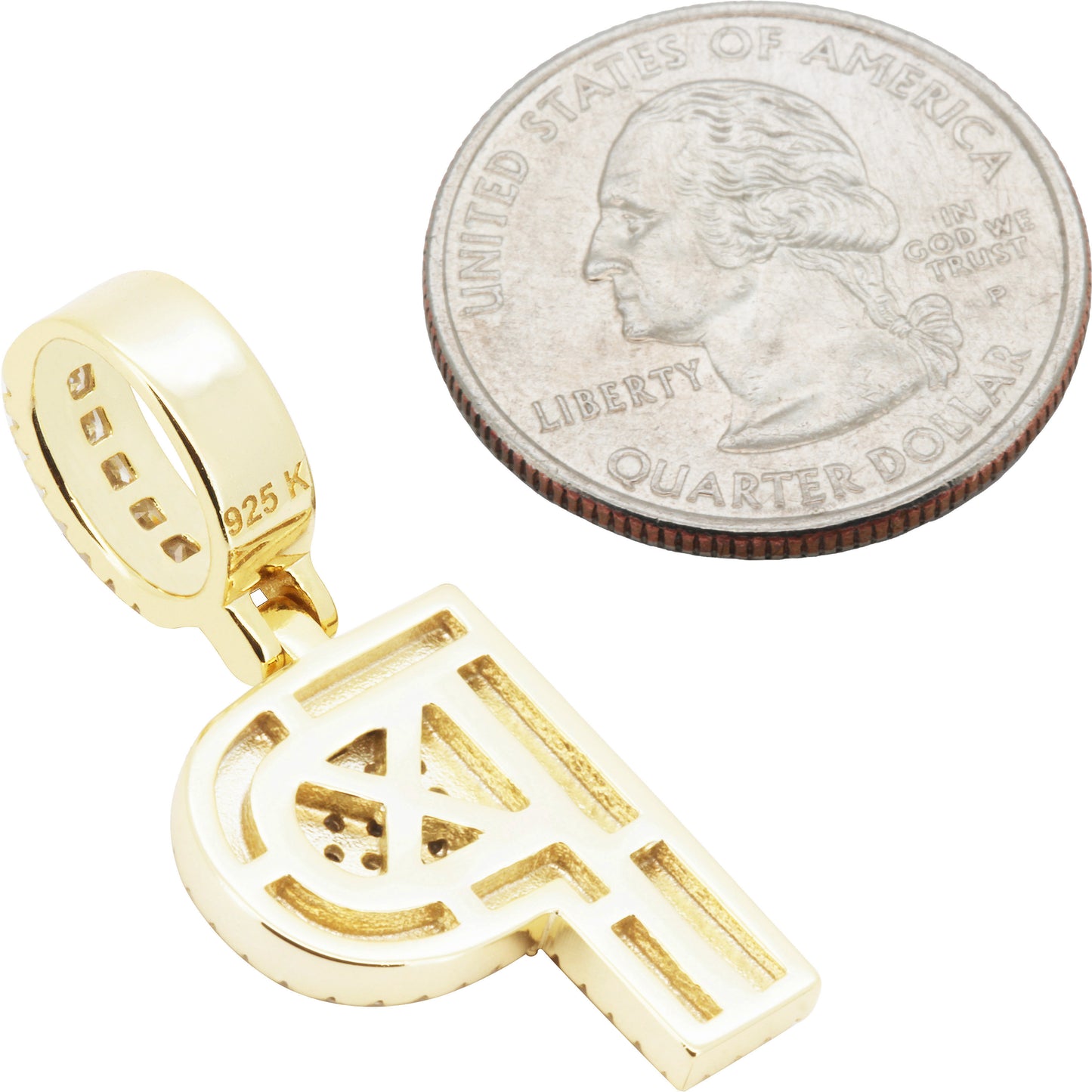 Block Letter P Pendant