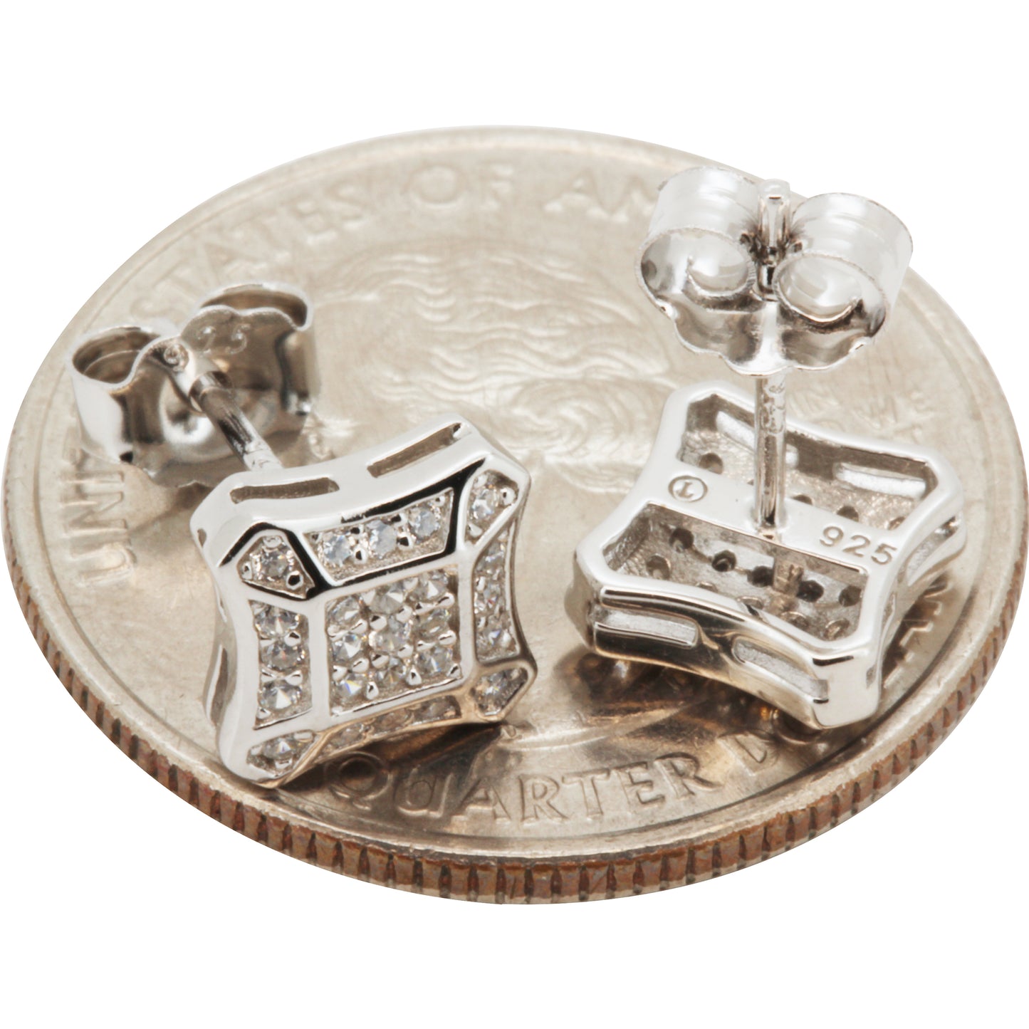7.5mm Square Studs