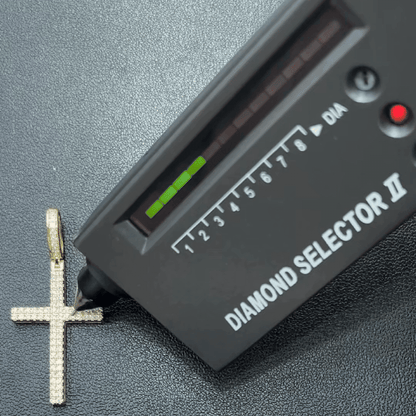 Moissanite Cross Pendant