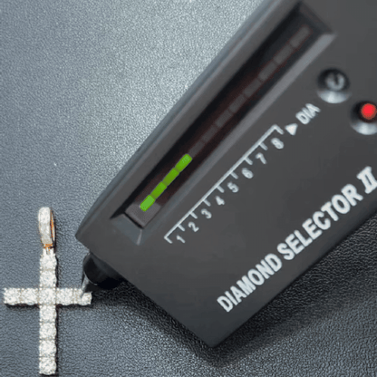 Moissanite Cross Pendant