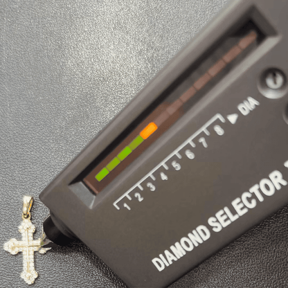 Moissanite Cross Pendant