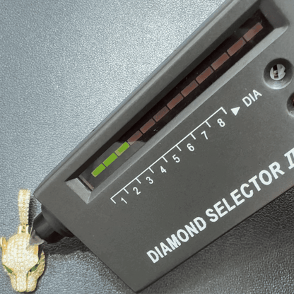 Moissanite Panther Pendant