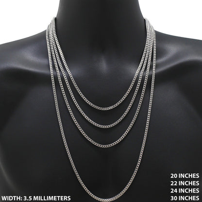 3.5mm Franco Chain 24"