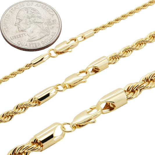 6mm Rope Chain 16"