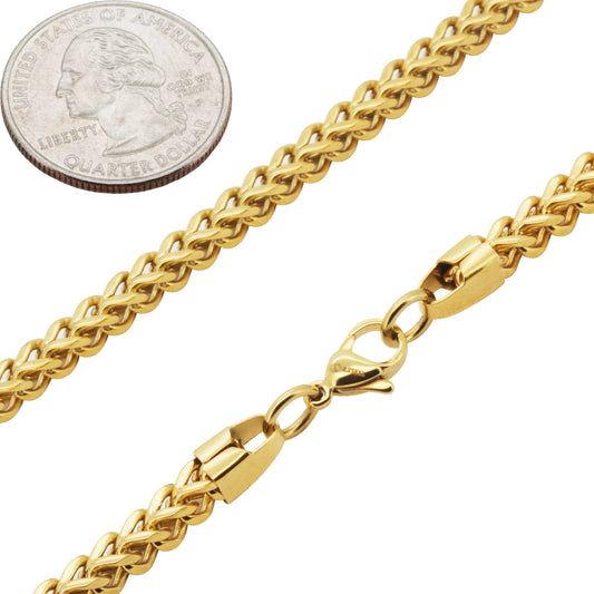 4mm Franco Chain 24"