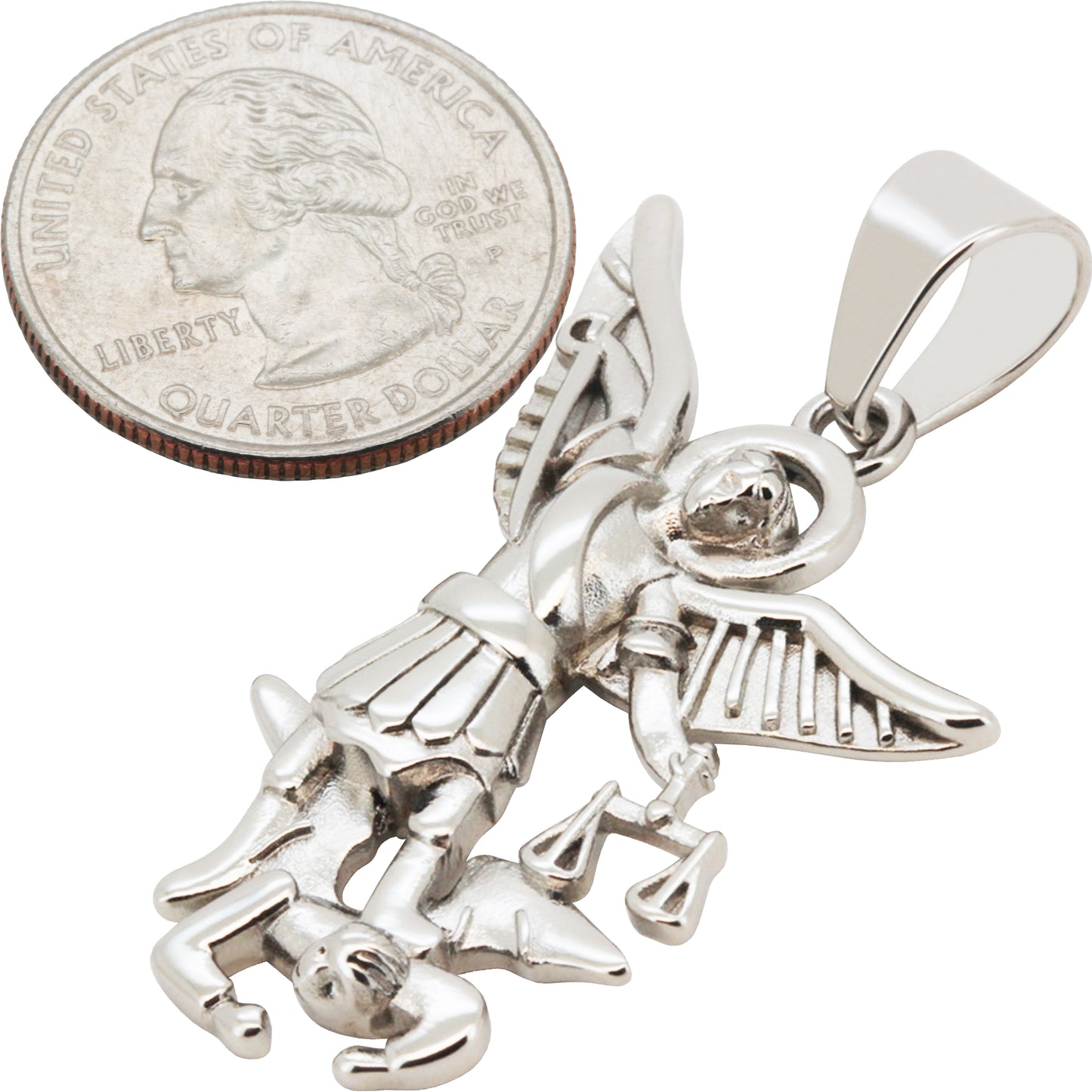 Saint Michael The Archangel Pendant M