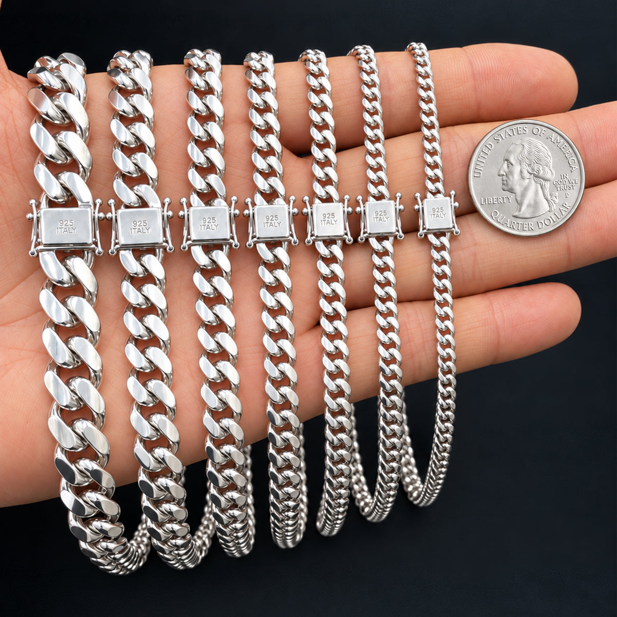 5.5mm Miami Cuban Link Chain 24"