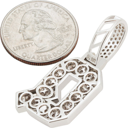 Block Letter Q Pendant