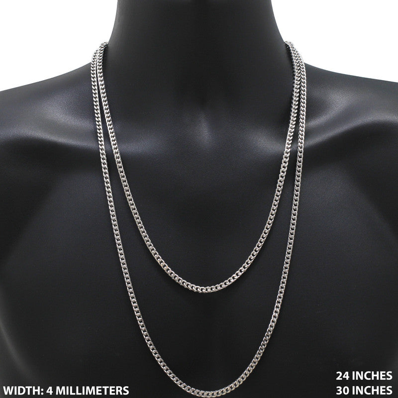 4mm Franco Chain 30"