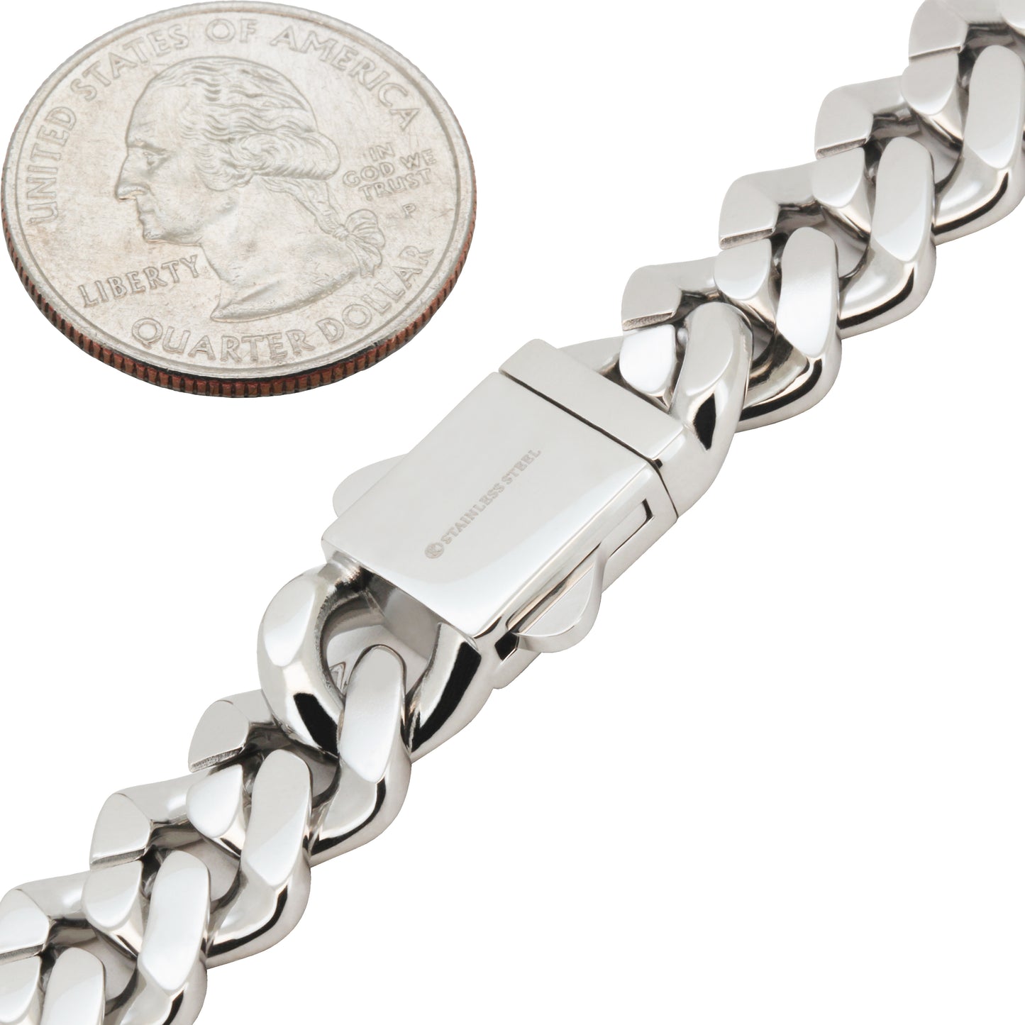 13mm Cuban Link Chain 22"