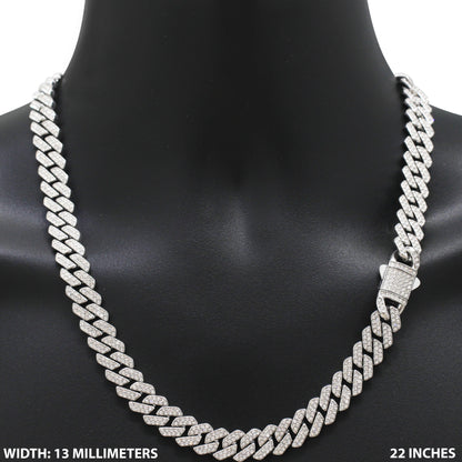 13mm Cuban Link Chain 22"