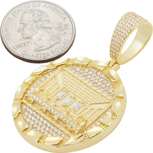 Moissanite Last Supper Pendant