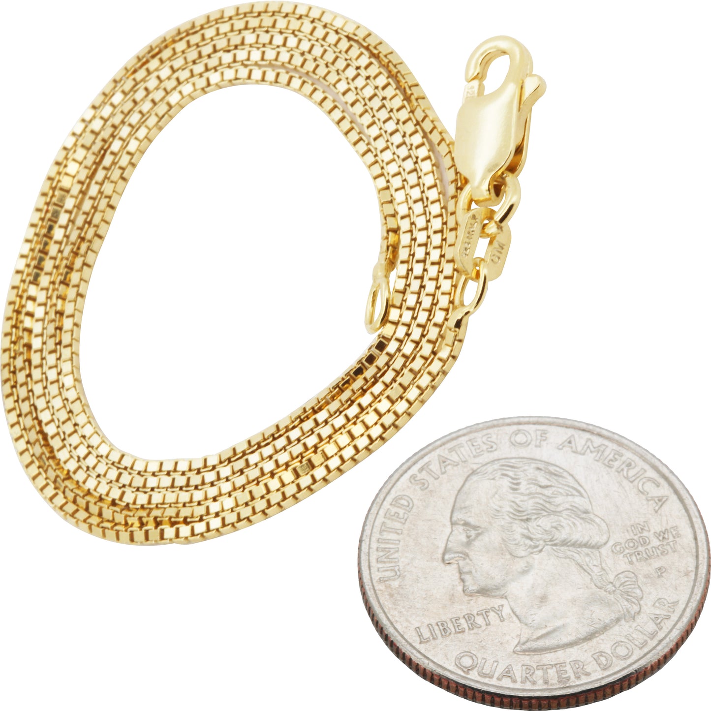 1mm Box Chain 16"
