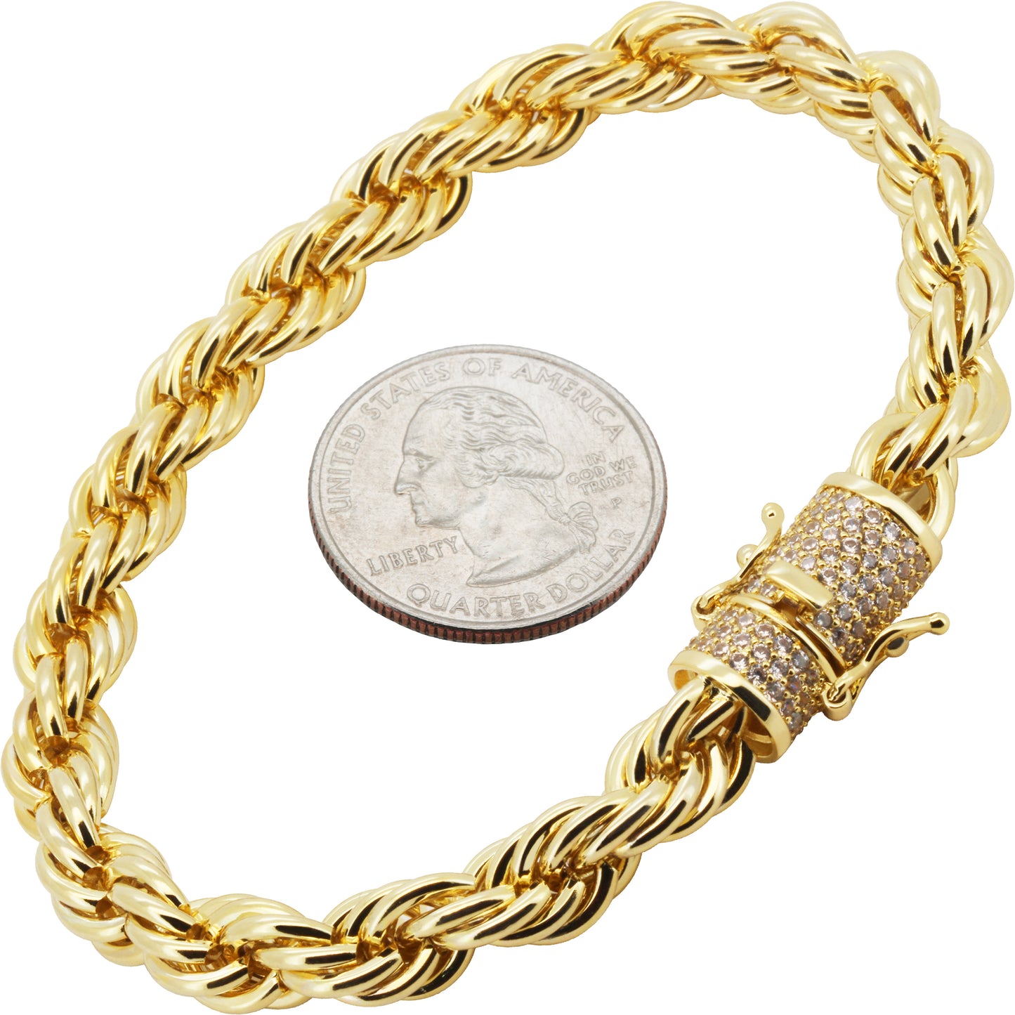 8mm Rope Bracelet 8.5"