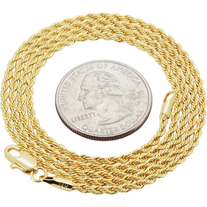 2mm Rope Chain 24"