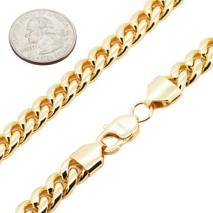 10mm Cuban Link Bracelet 8.5"