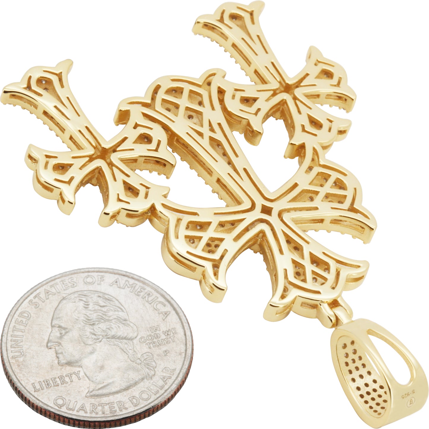 Triple Cross Pendant