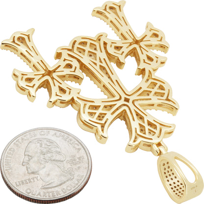 Triple Cross Pendant