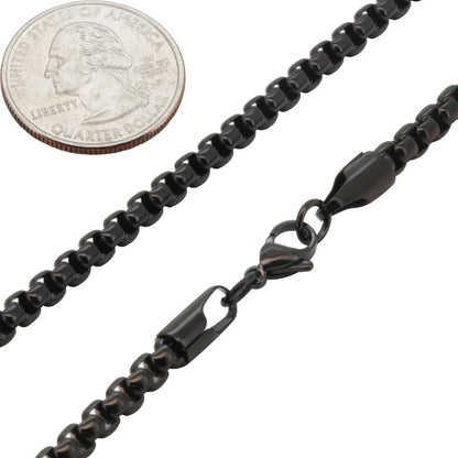 4.5mm Box Chain 24"