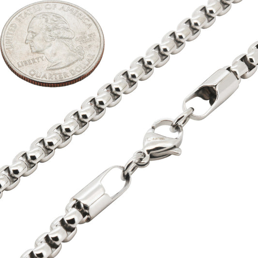 5.5mm Box Chain 24"