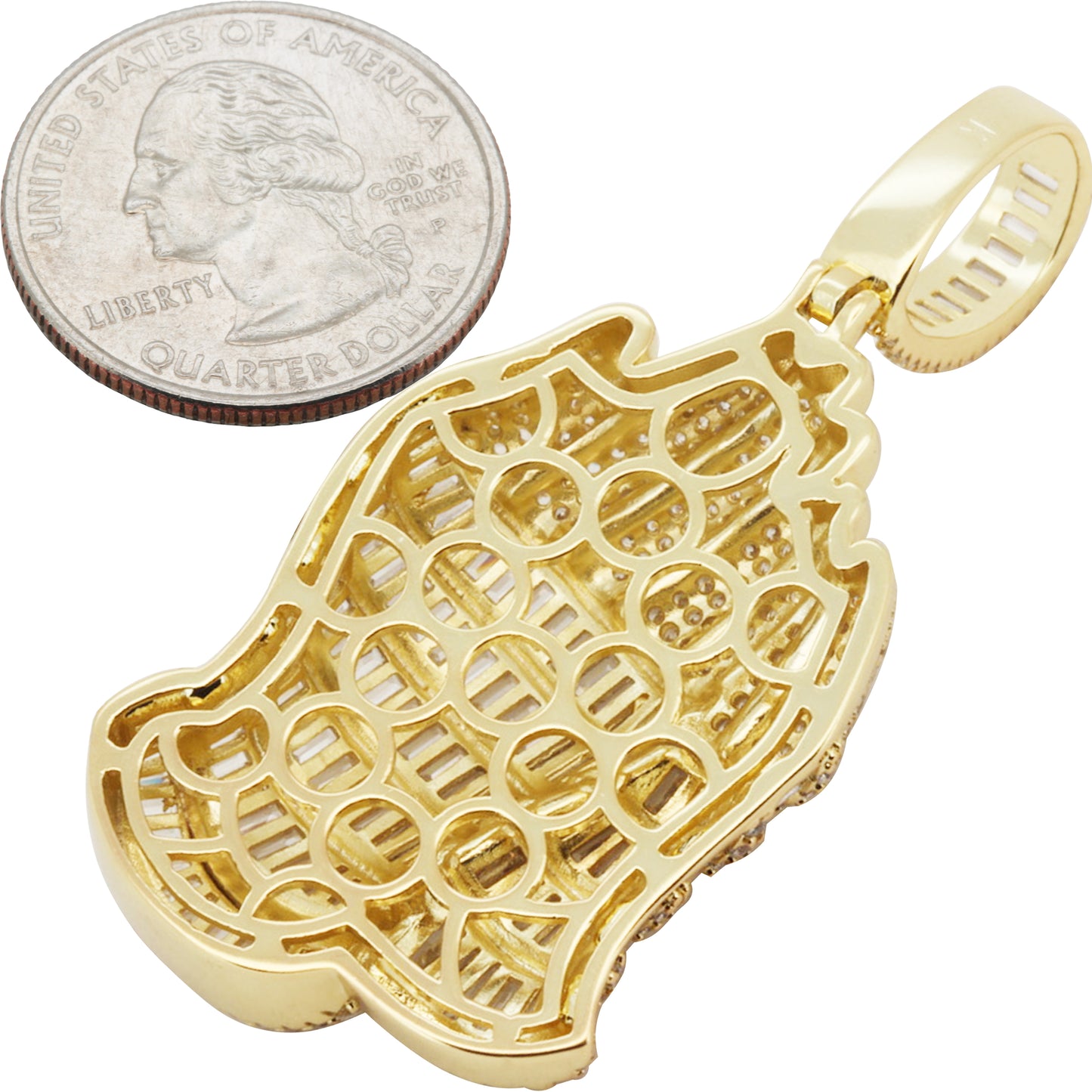 Praying Folded Hands Pendant