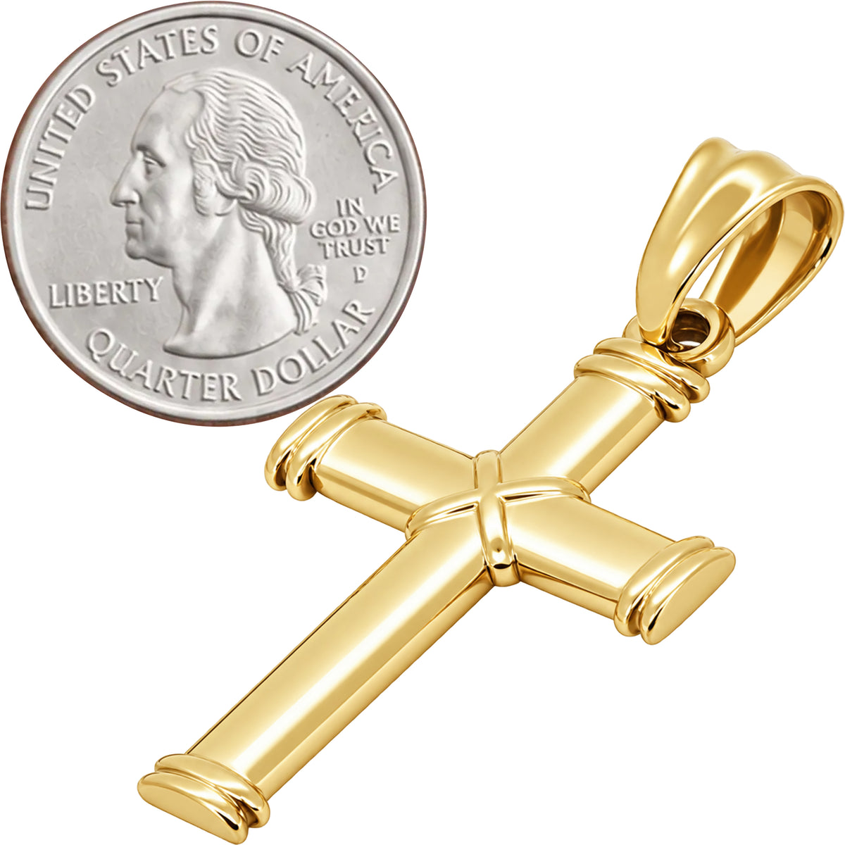 Plain Knot Cross Pendant
