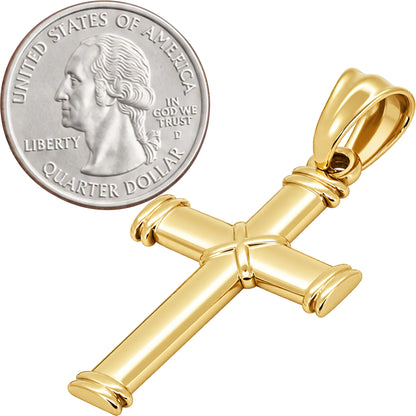 Plain Knot Cross Pendant