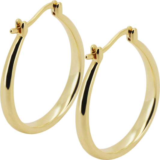 3x20mm Tear Drop Hoops