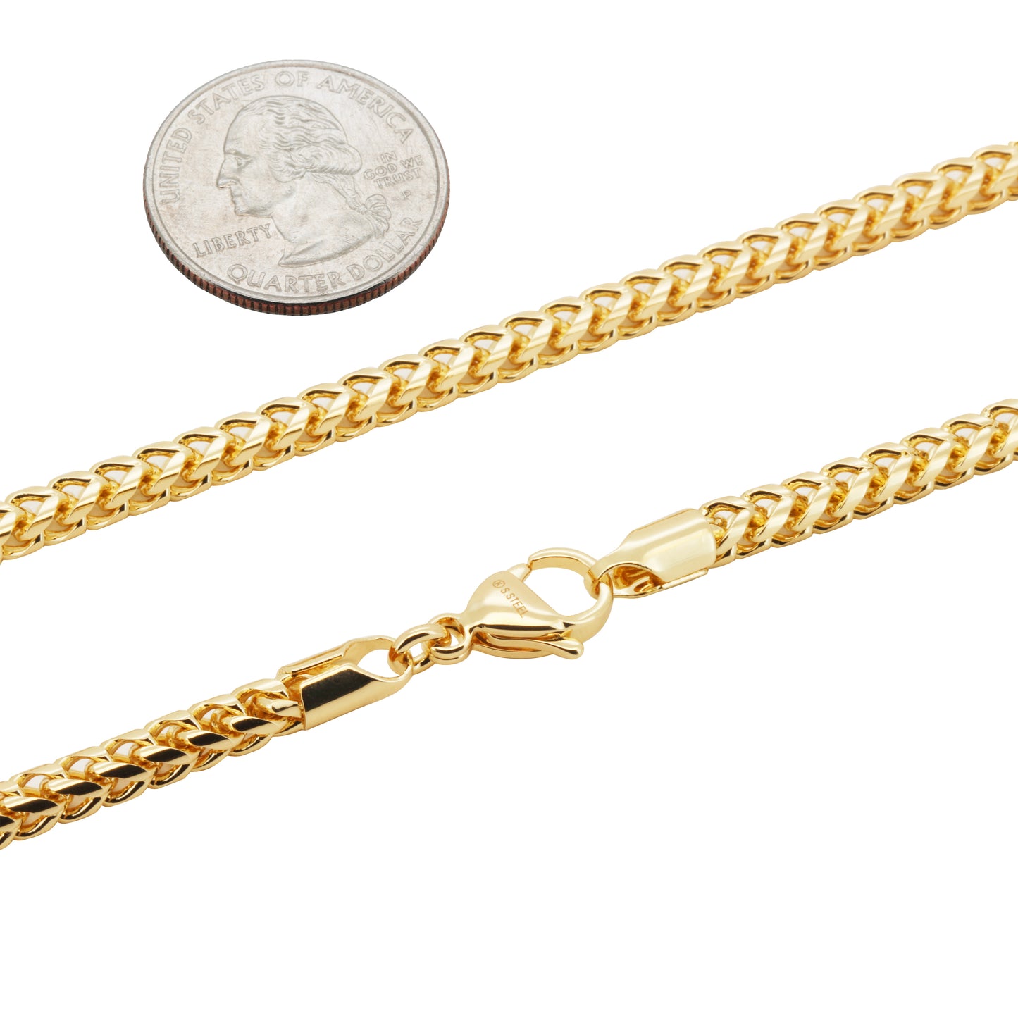 4mm Franco Chain 24"