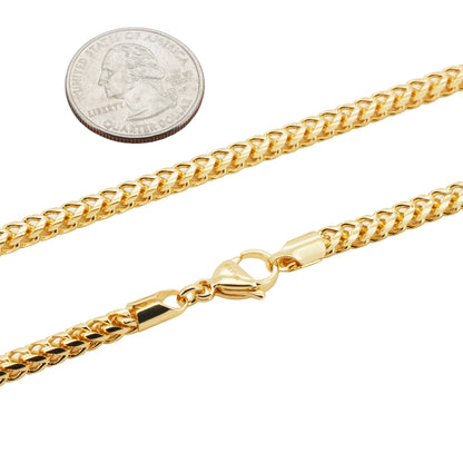 4mm Franco Chain 24"