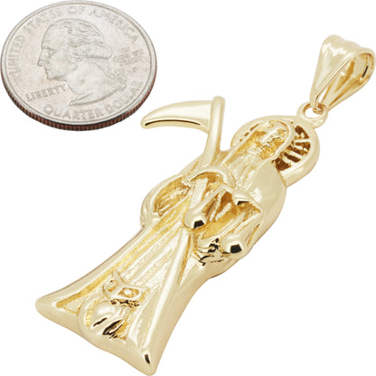 Santa Muerte Grim Reaper Pendant