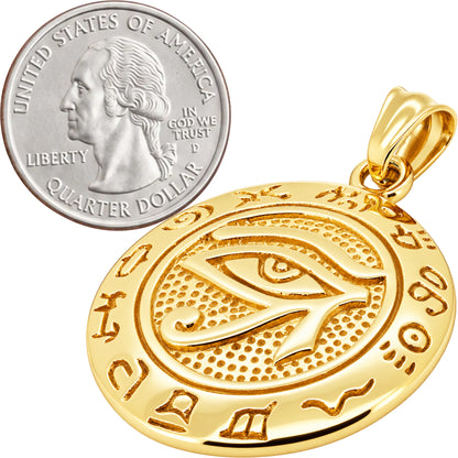 Eye of Horus Medallion Pendant