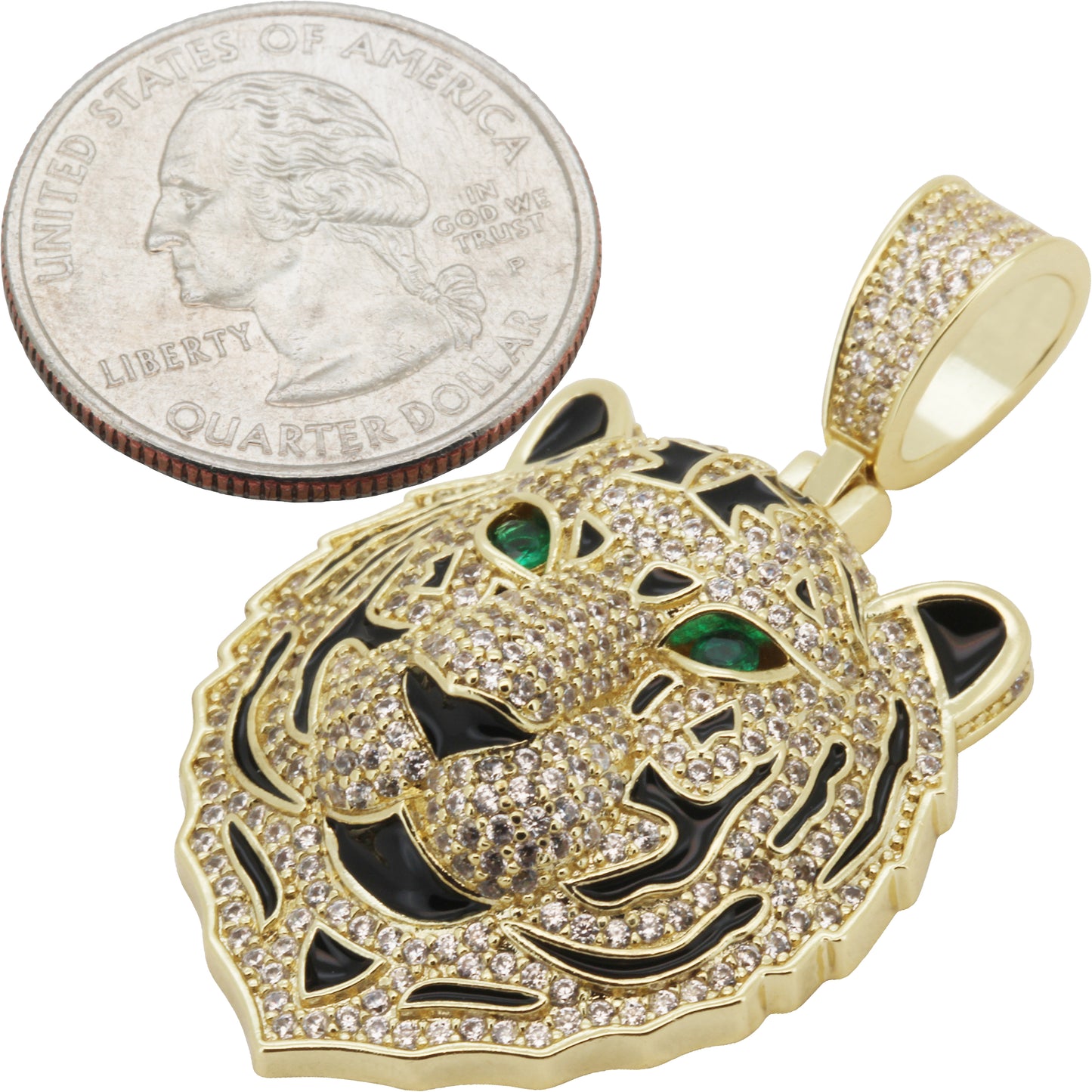 Tiger Head Pendant
