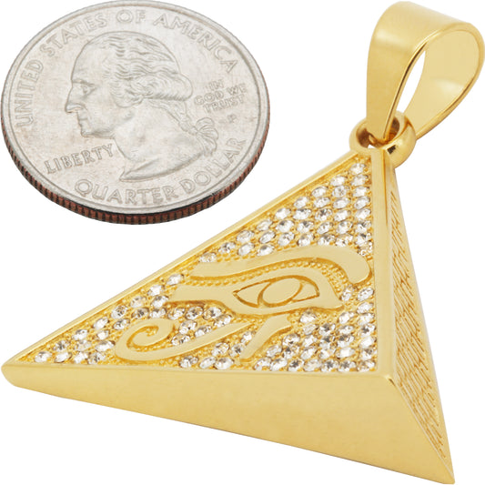 Eye Of Horus Pyramid Pendant