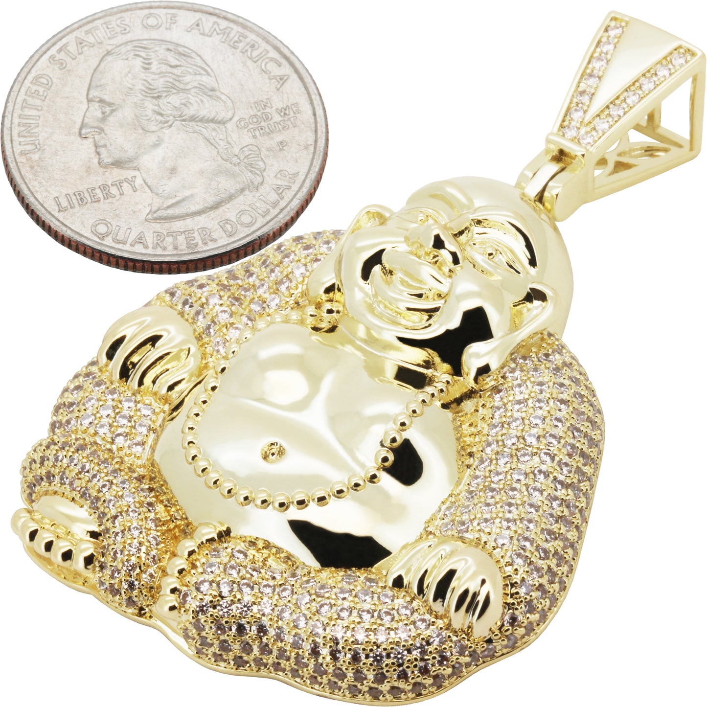 Laughing Buddha Pendant