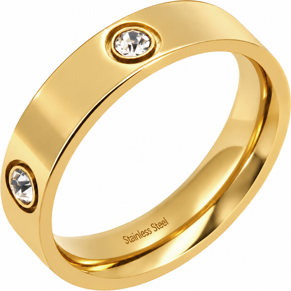 5mm Flush Set Band Ring Size 5