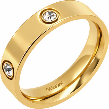 5mm Flush Set Band Ring Size 5