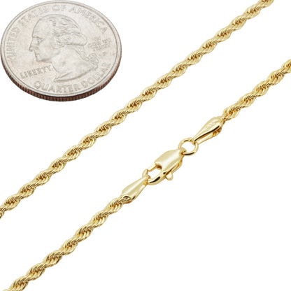 2mm Rope Chain 24"