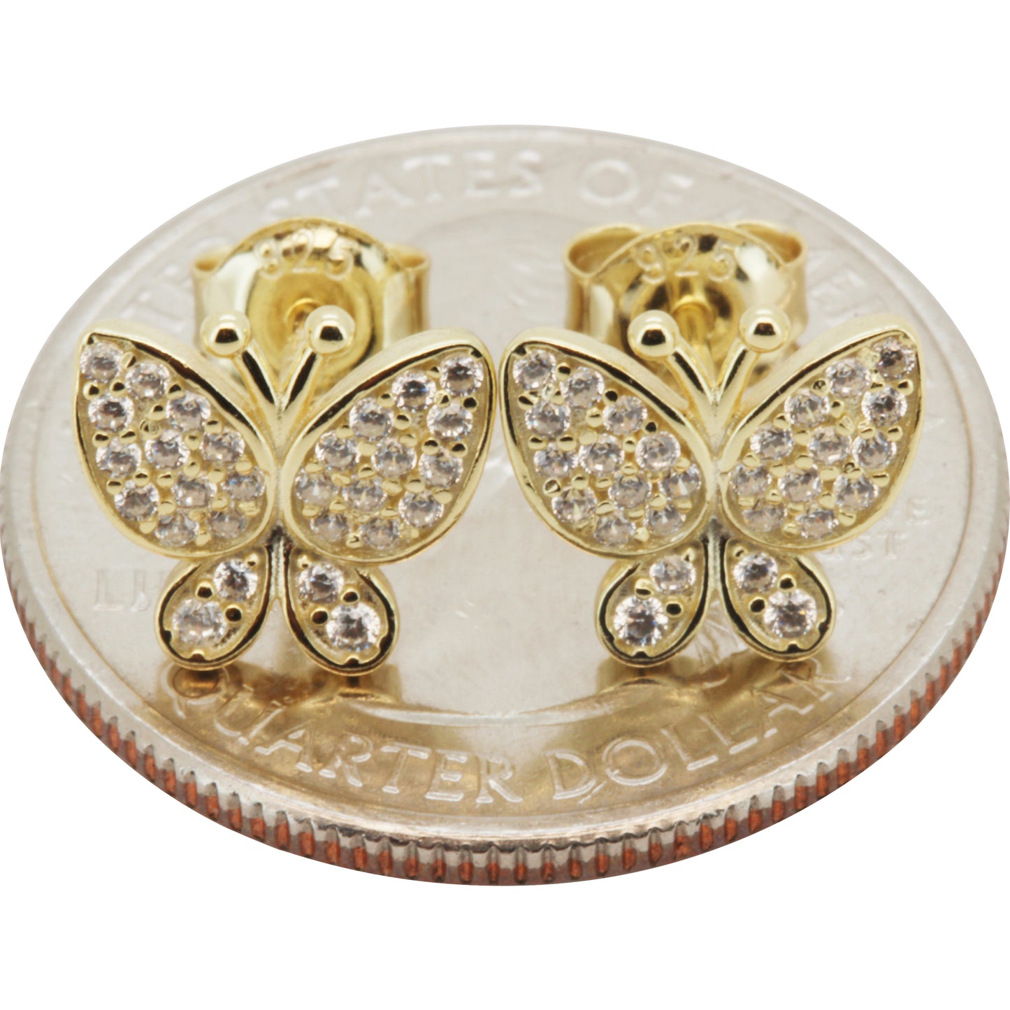 10mm Butterfly Studs